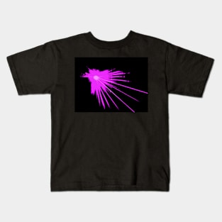 PINK STARBURST UFO Kids T-Shirt